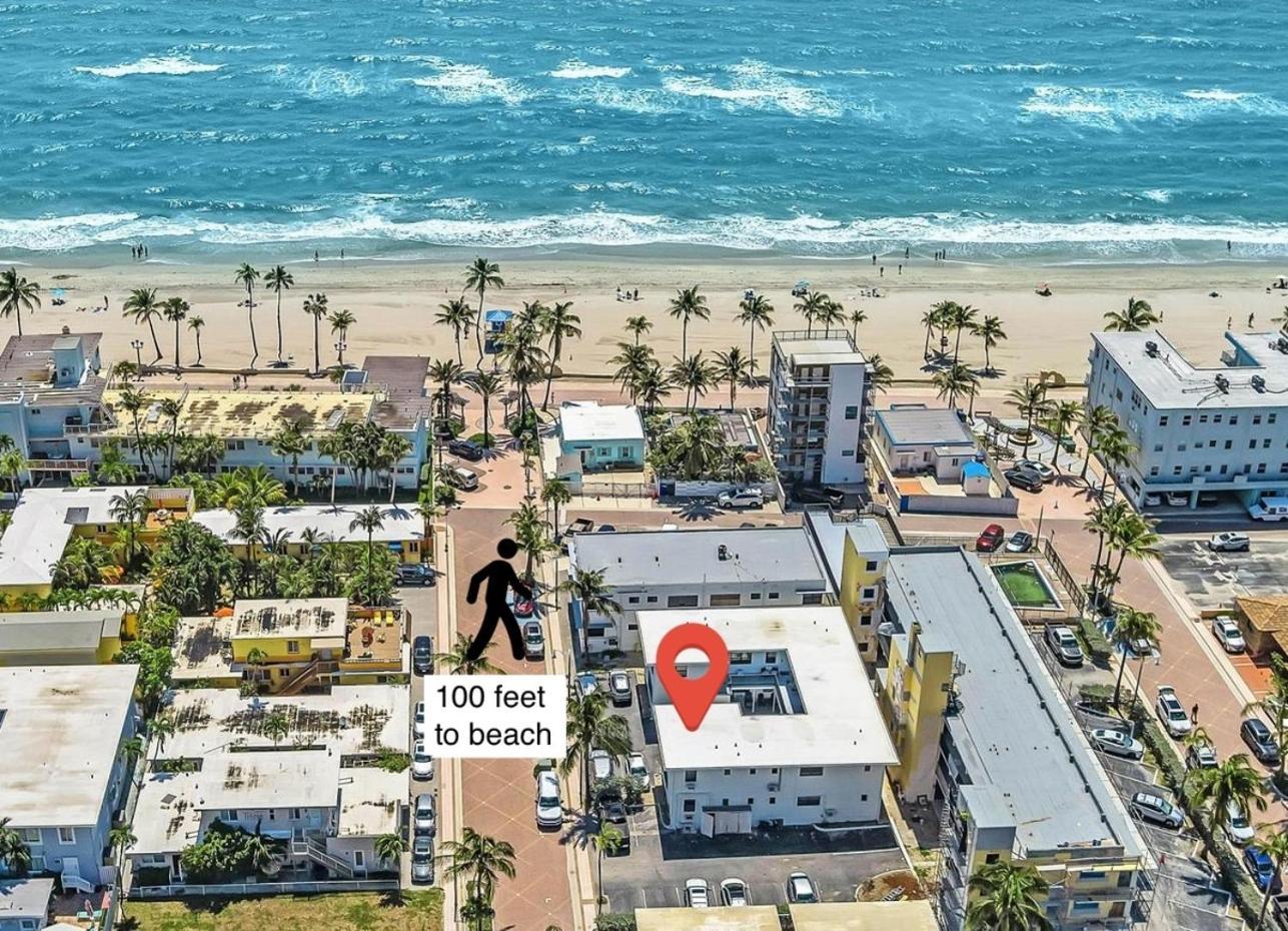 Beachfront & Pool Near Marriott Hollywood Beach Extérieur photo